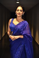Rashi Singh Blue Saree Stills